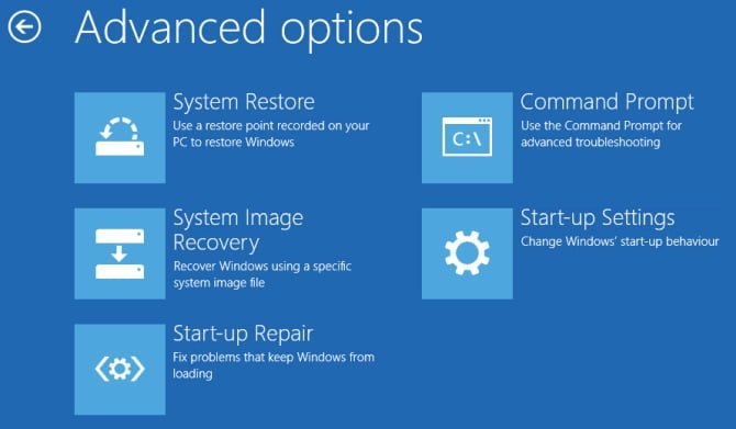 Starting Windows 10 in Safe Mode