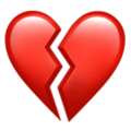 Broken Heart emoji