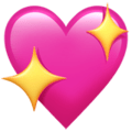 Glitter Heart emoji
