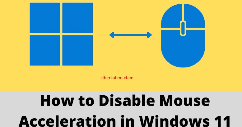 How To Disable Mouse Acceleration in Windows 10 - 11 Through Settings