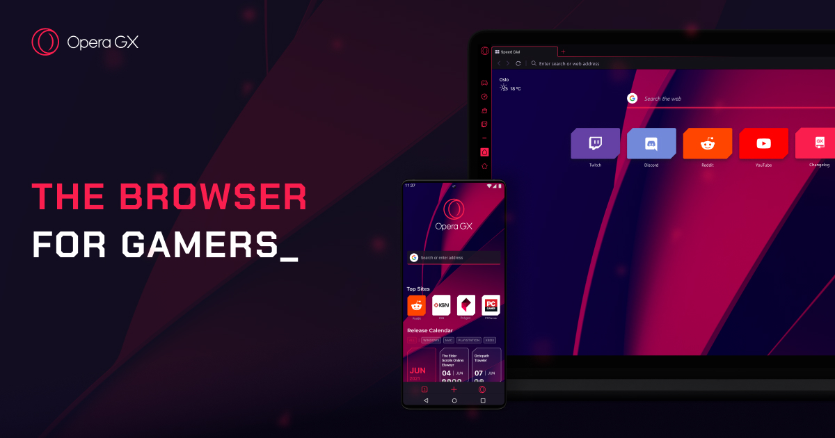 Download Opera GX - Player Browser