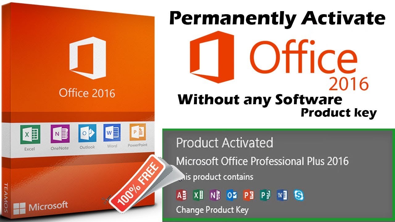 Microsoft Office 2016 Free License Key %100 Working