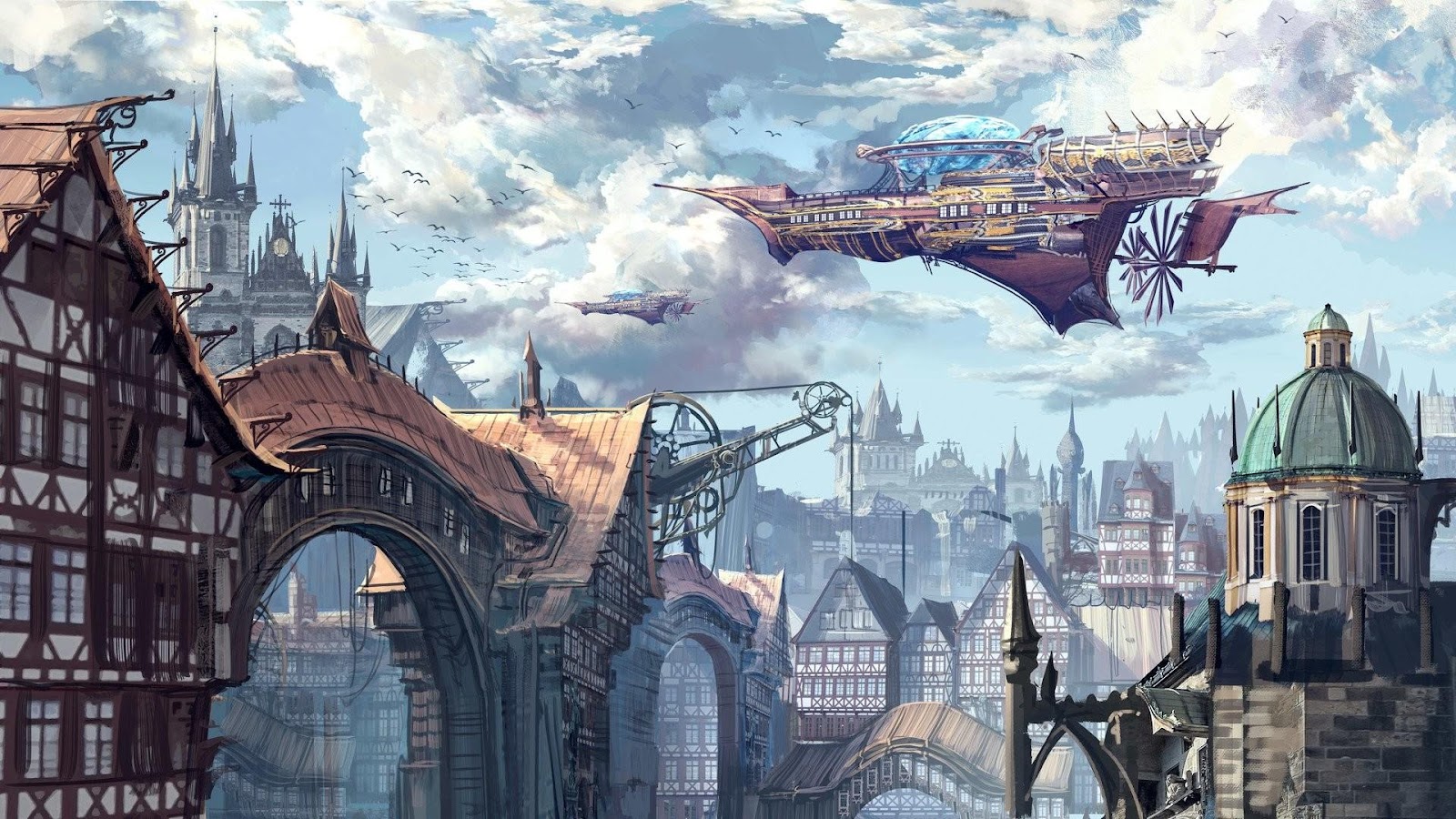 1920 X 1080 Steampunk Wallpapers