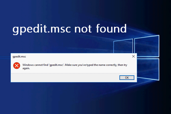 How To Enable Gpedit.msc In Windows 10 Home