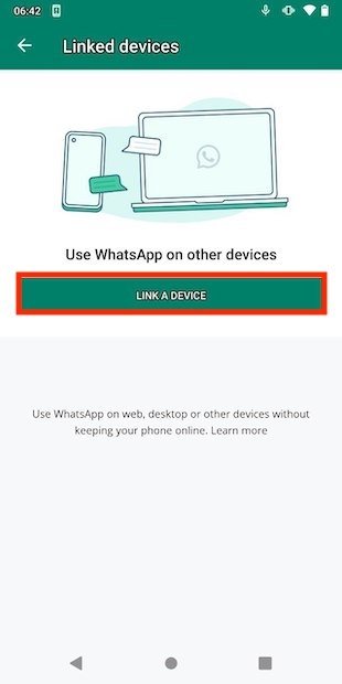Add a new computer to WhatsApp