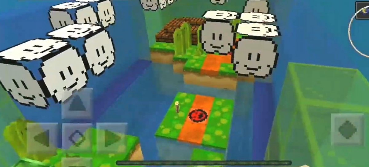 Minecraft Mario World is another of the maps available