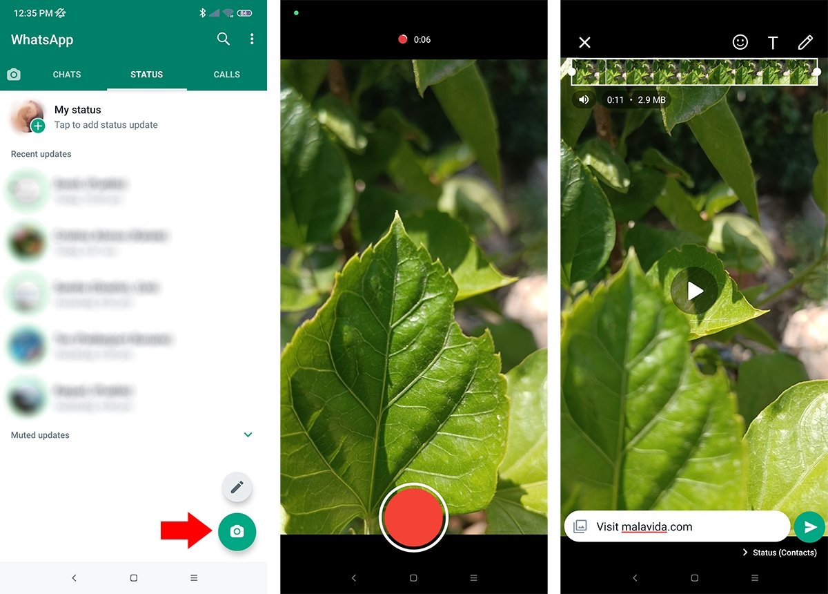 Steps to add music to WhatsApp status messages using a regular music player