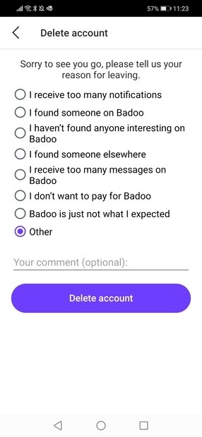 How to delete your Badoo account forever