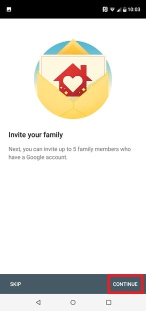 invite family members