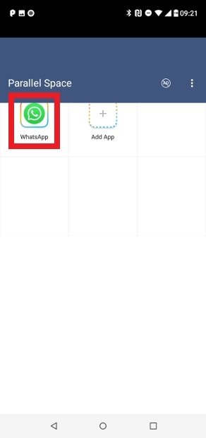 Second WhatsApp App in Parallel Space