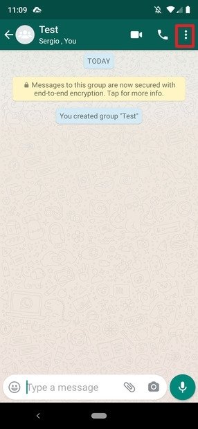 WhatsApp group created