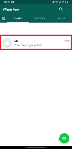 How to change group photo on WhatsApp