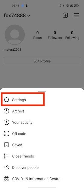 How to change your password on Instagram