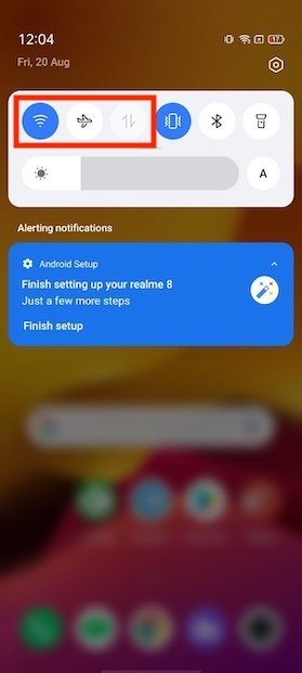 Check connections in Android