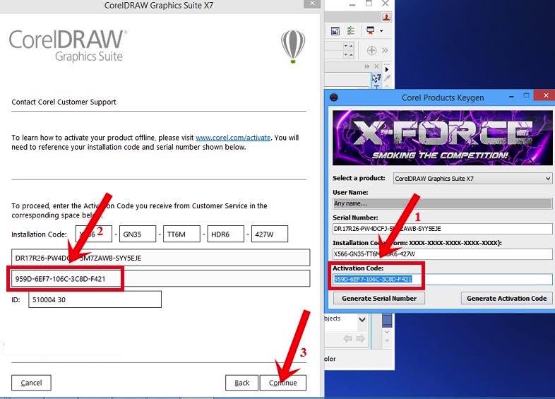 Corel DRAW X7 Keygen Windows 7, 8, 8.1 (32-64bit) UPDATED