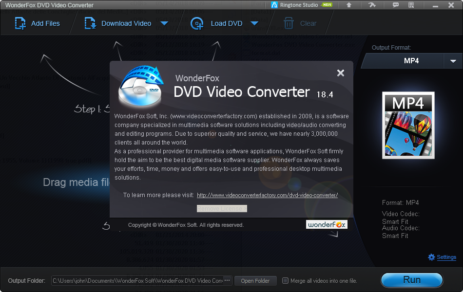 WonderFox DVD Video Converter 18.4 License key