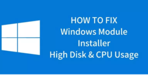 windows modules installer worker