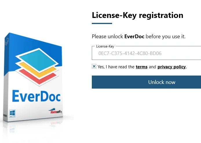 EverDoc 2023 License
