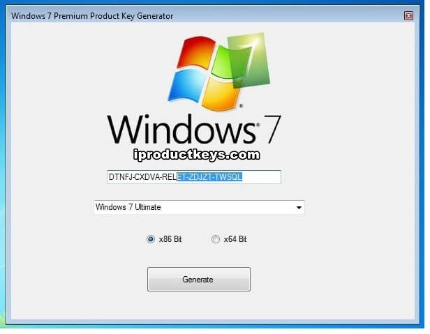 Windows 7 Ultimate Product Key For 32 64 bit Working Free