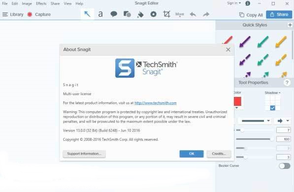 TechSmith Snagit License Key Free 2024