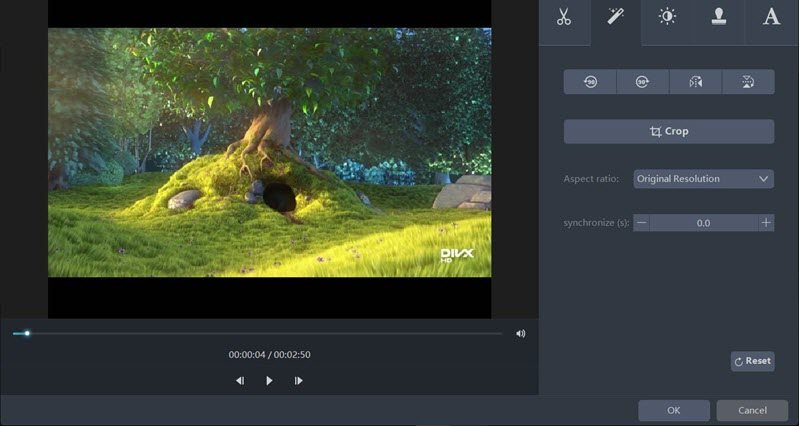  AceThinker Video Master Video trim feature