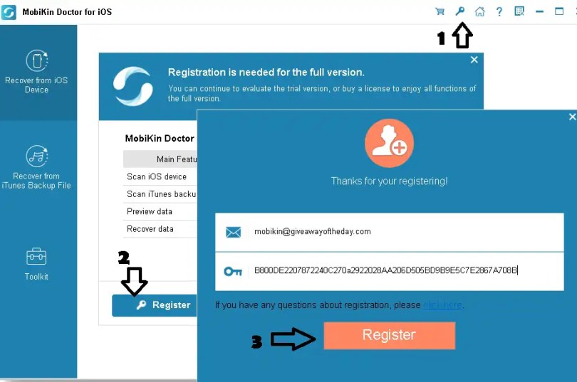 MobiKin Doctor for iOS License