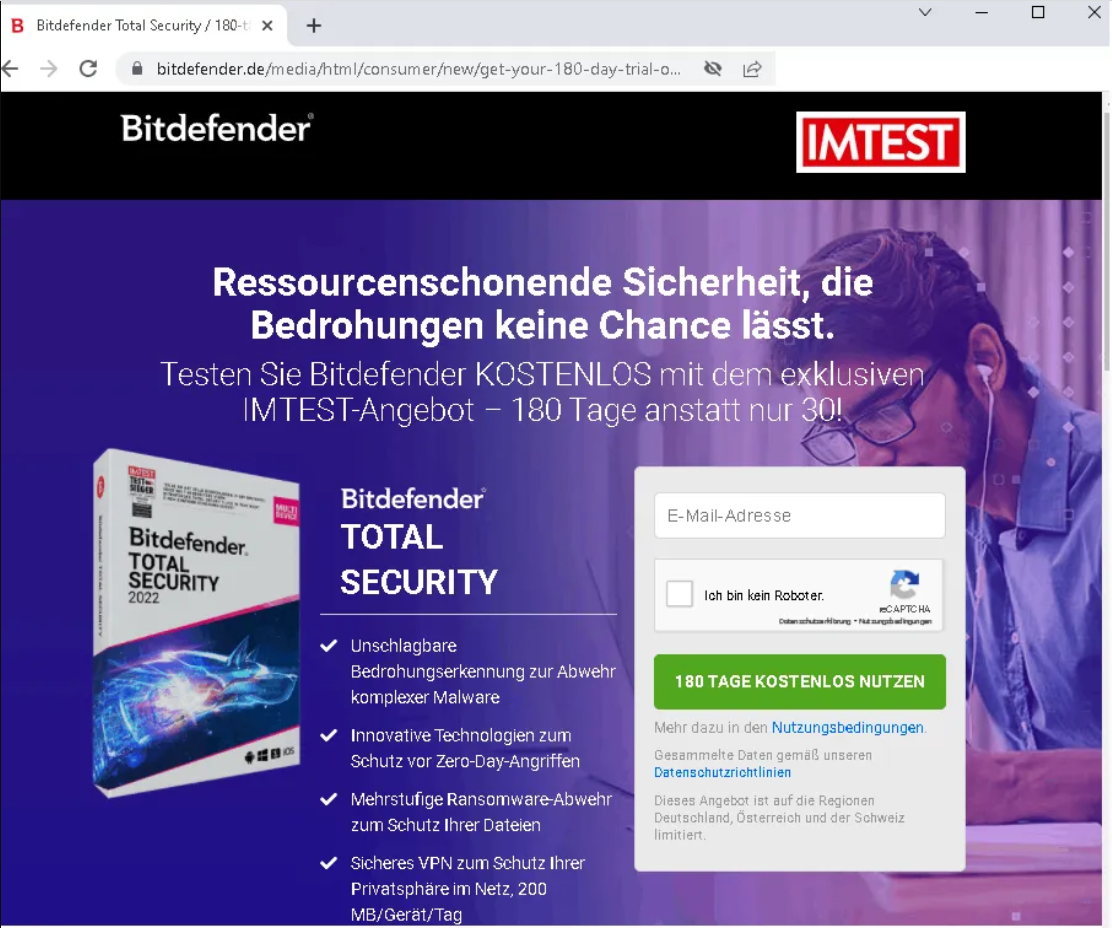 Bitdefender Total Security 2023 Free For 6 Months