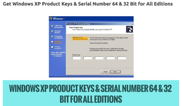Windows XP Professional Product Key Generator Free 2024  